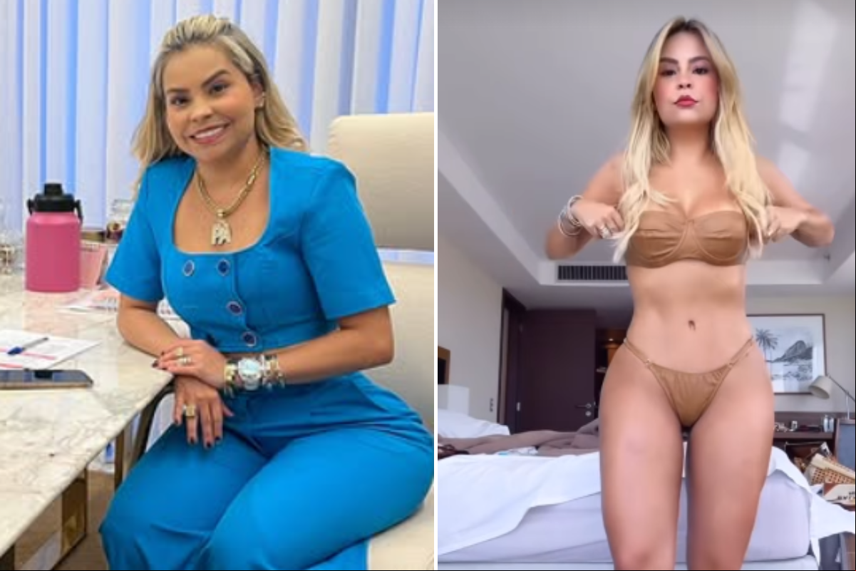 Prefeita não se intimidou com ataques e repostou o vídeo 
