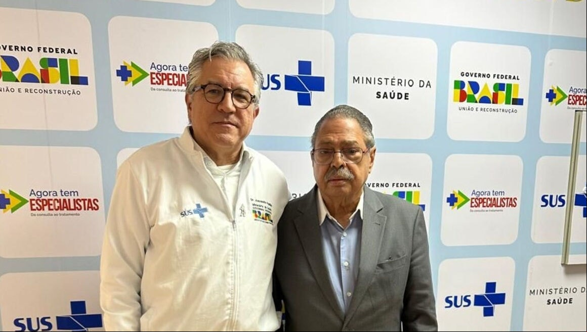 Ministro da Saúde, Alexandre Padilha, e PCO