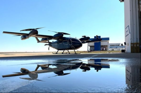 Protótipo de eVTOL da Embraer, que deve chegar ao mercado em breve