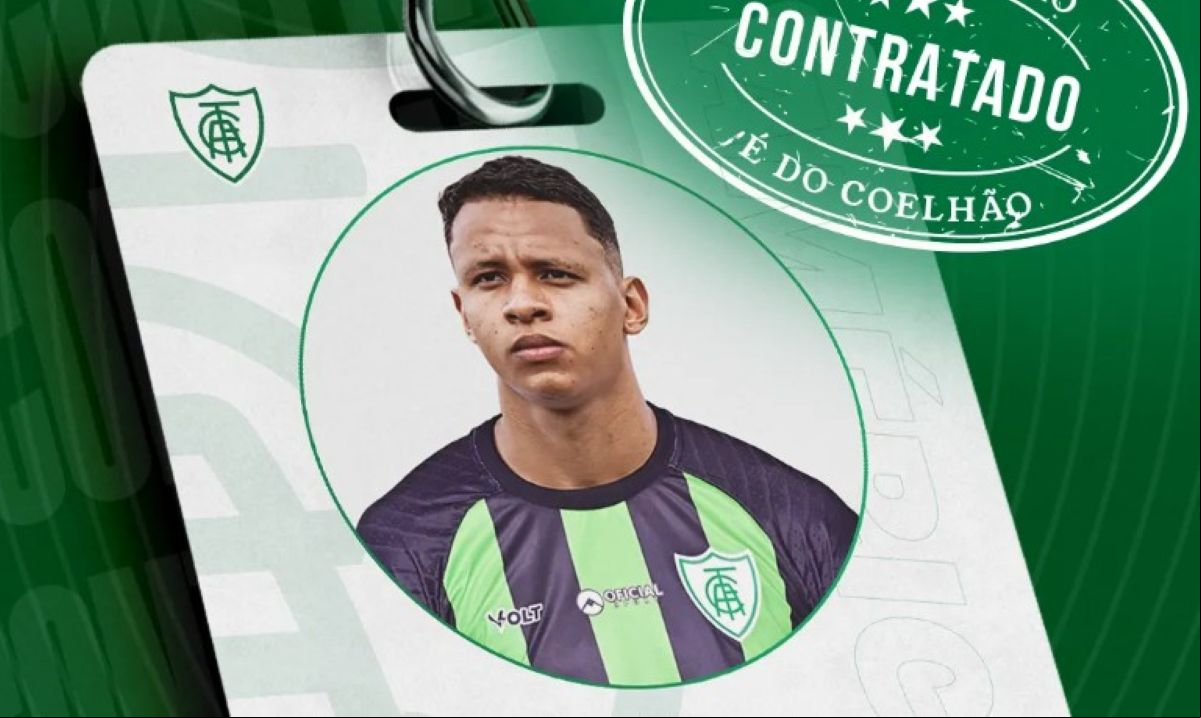 Arthur Sousa Araújo, formado no Corinthians, é o novo reforço do América