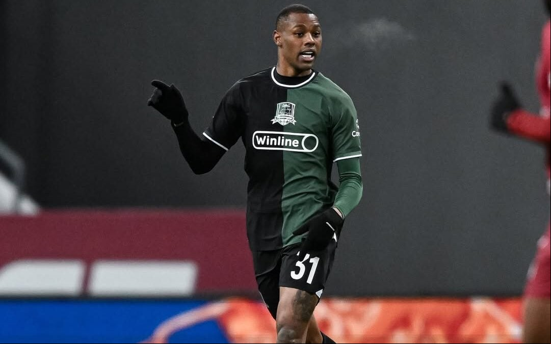 Kaio Pantaleão em campo pelo Krasnodar (Foto: Reprodução)