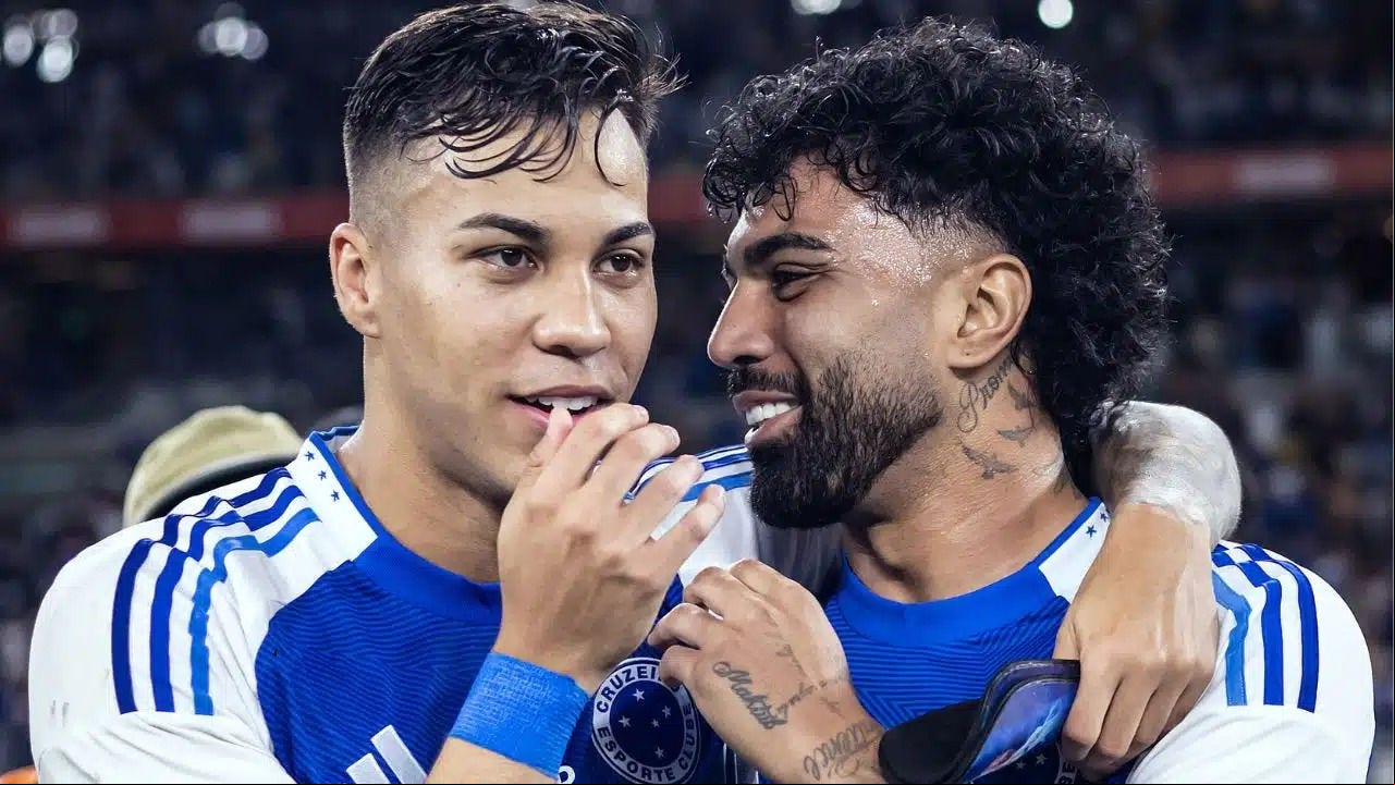 Afinados dentro e fora de campom, Kaio Jorge e Gabigol já participaram de 25 dos 40 gols celestes na temporada