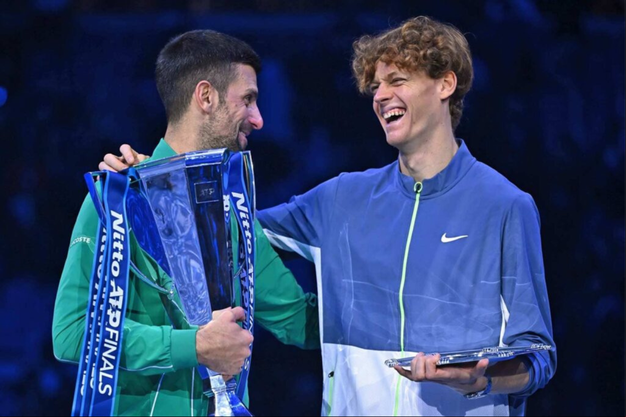 Novak Djokovic e Jannik Sinner