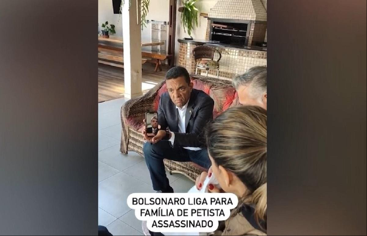 Bolsonaro liga para família de petista assassinado e convida para encontro