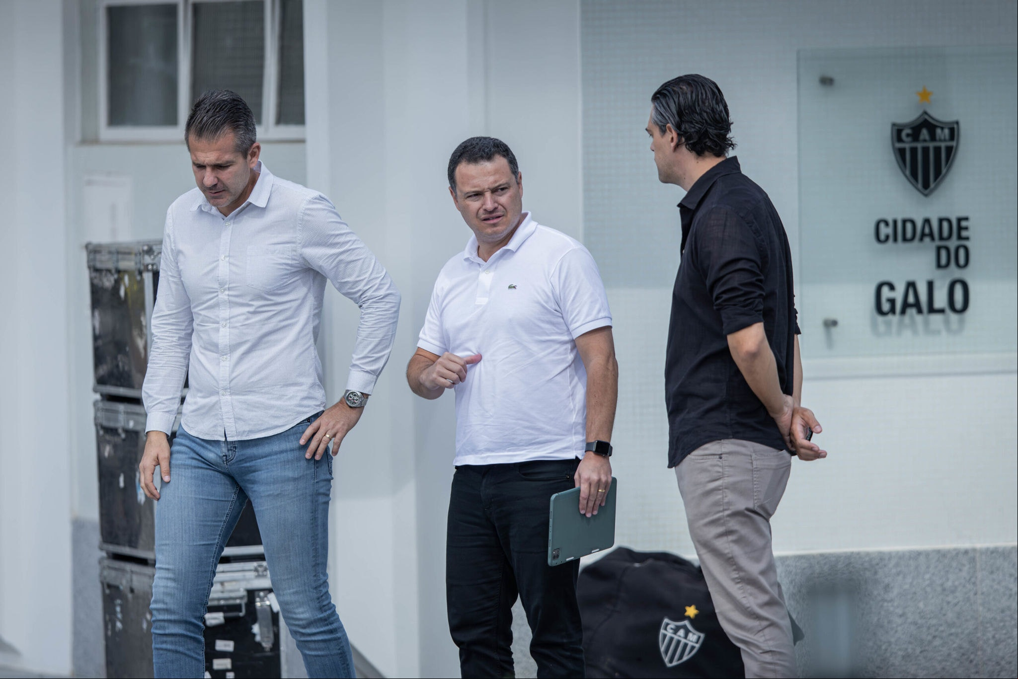 Victor Bagy, Rafael Menin e Paulo Bracks